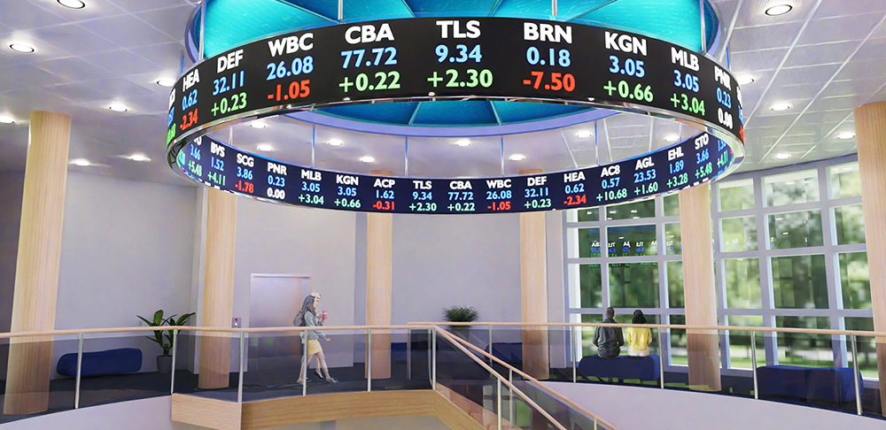 Stock Market and News Display