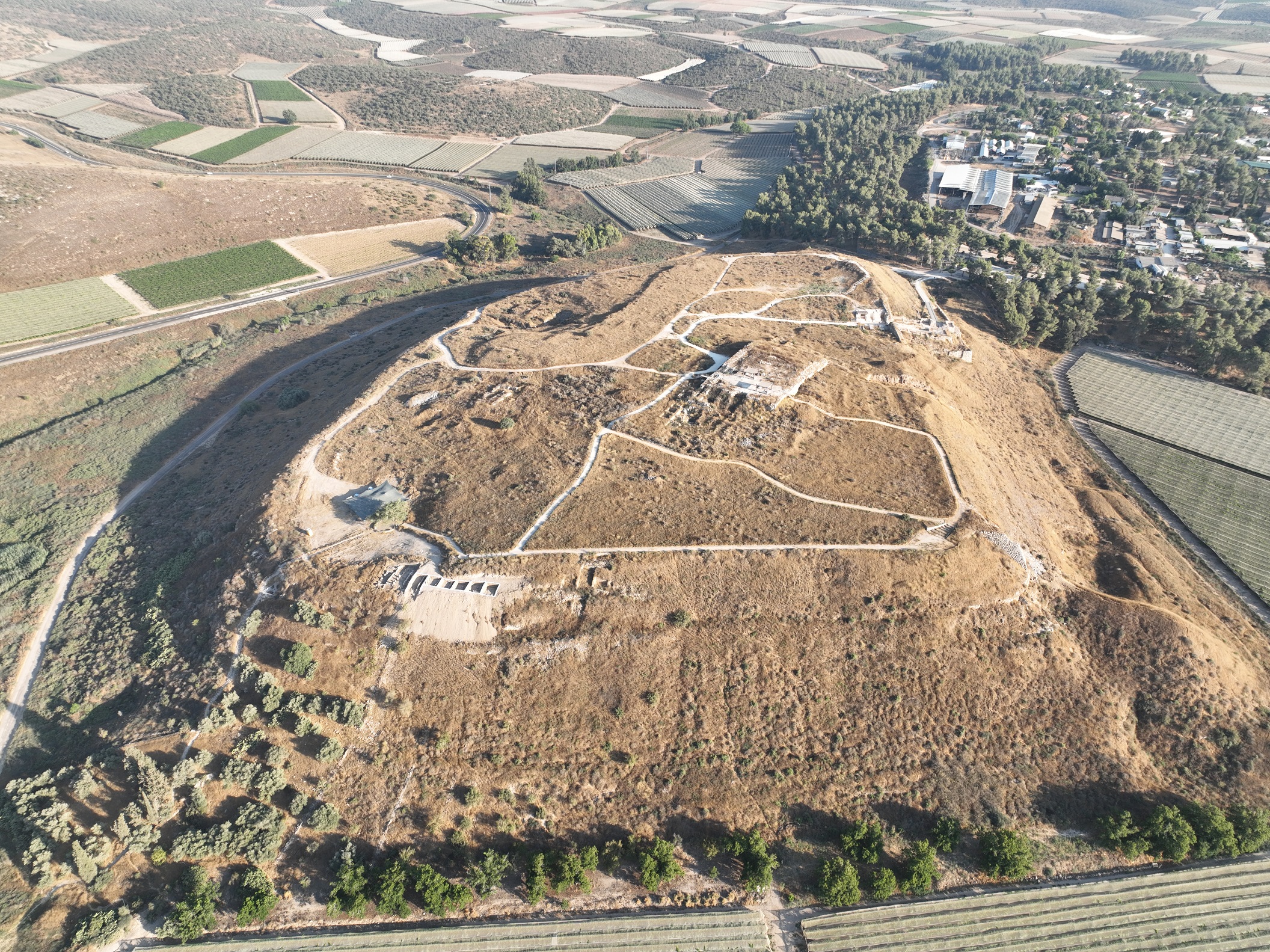 Southeast view of Tel Lachish