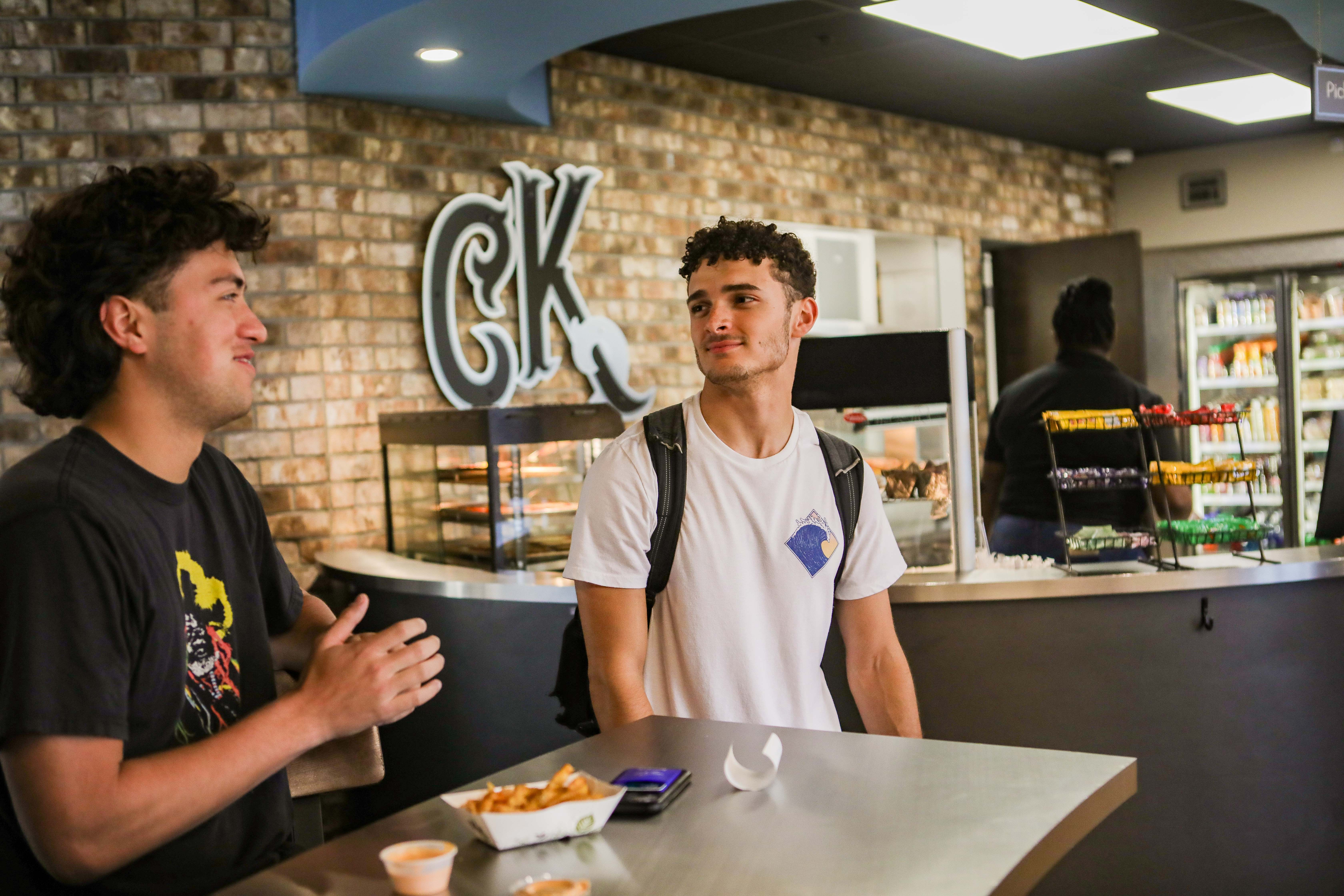 CK2, eatery, campus eatery
