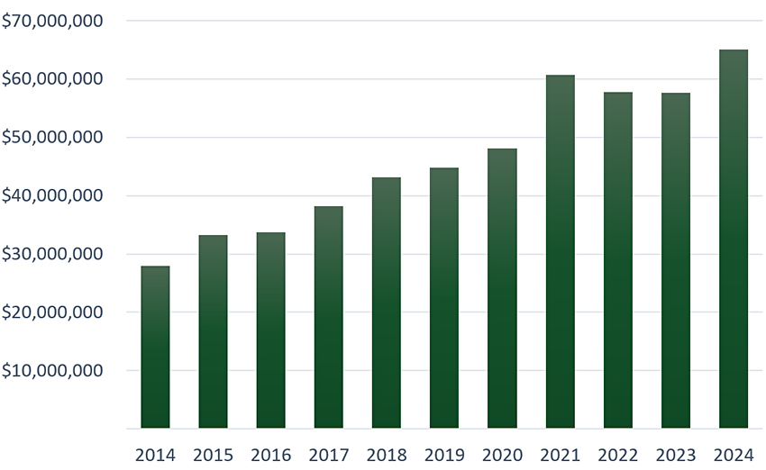 Endowment History by Year