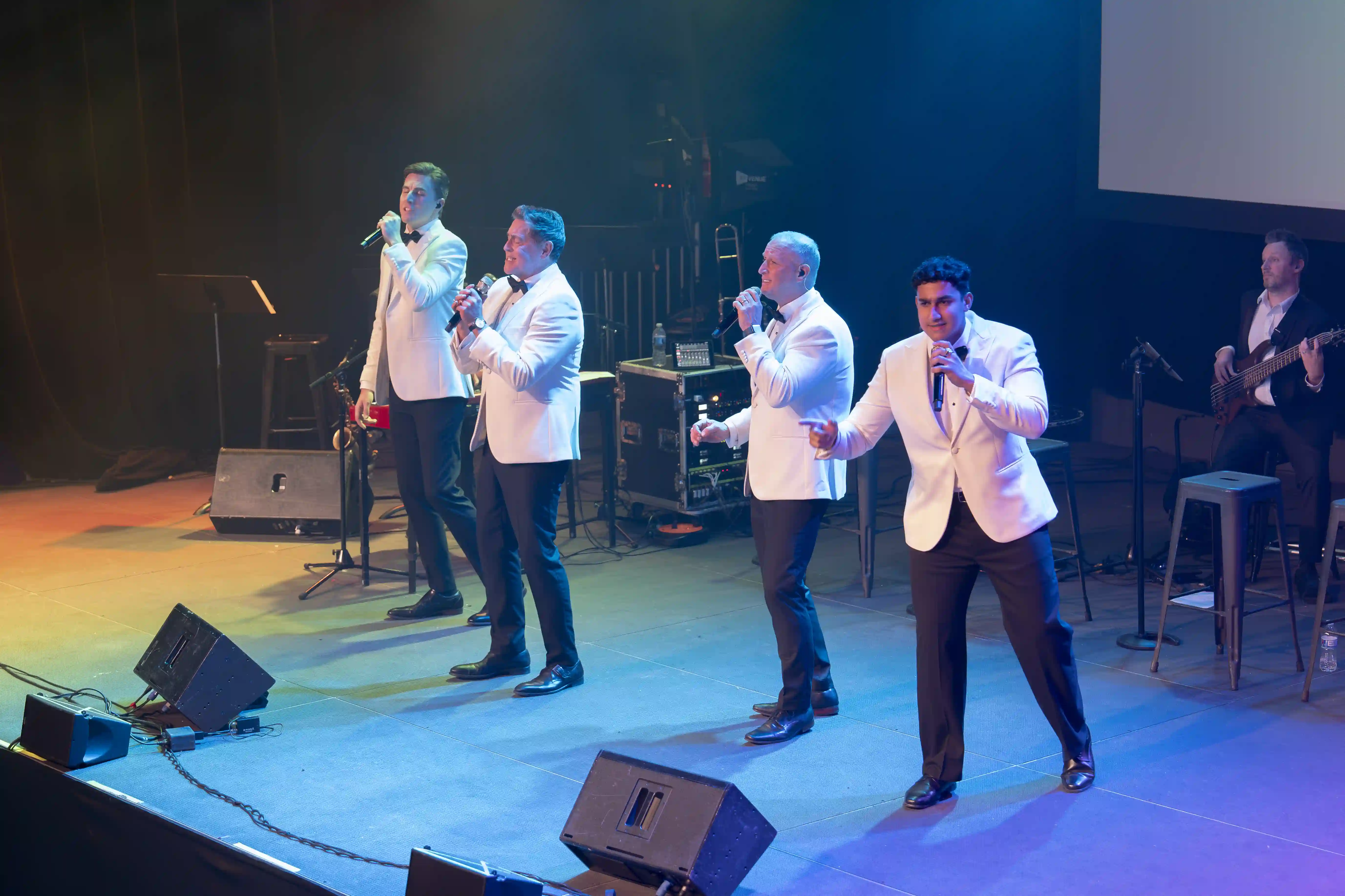 Ernie Haase and Signature Sound performing on stage