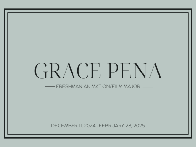 Grace Pena Exhibit