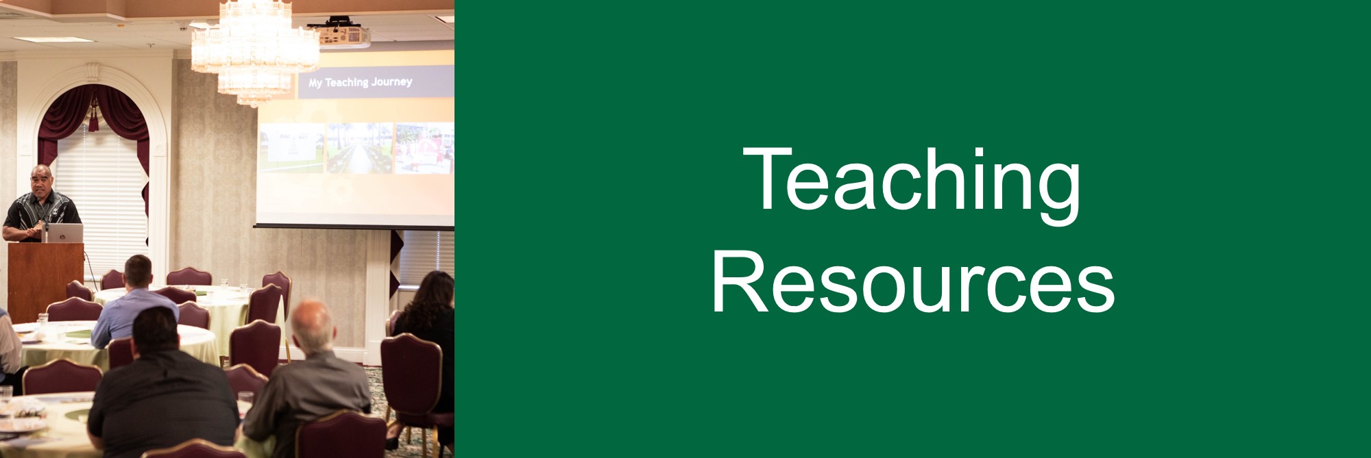 Teaching Resources Button